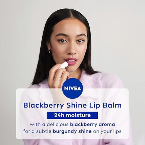 Nivea Lip Balm Berry Shine